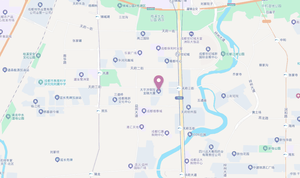 太平洋保险金融大厦位置地图